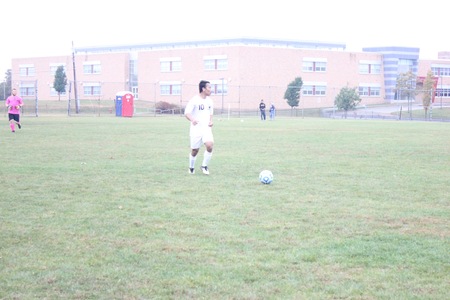 Soccer Routs WCCC in the Rain