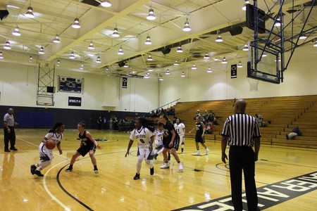 Hall Puts up 15 in Women’s Basketball Loss to Point Park