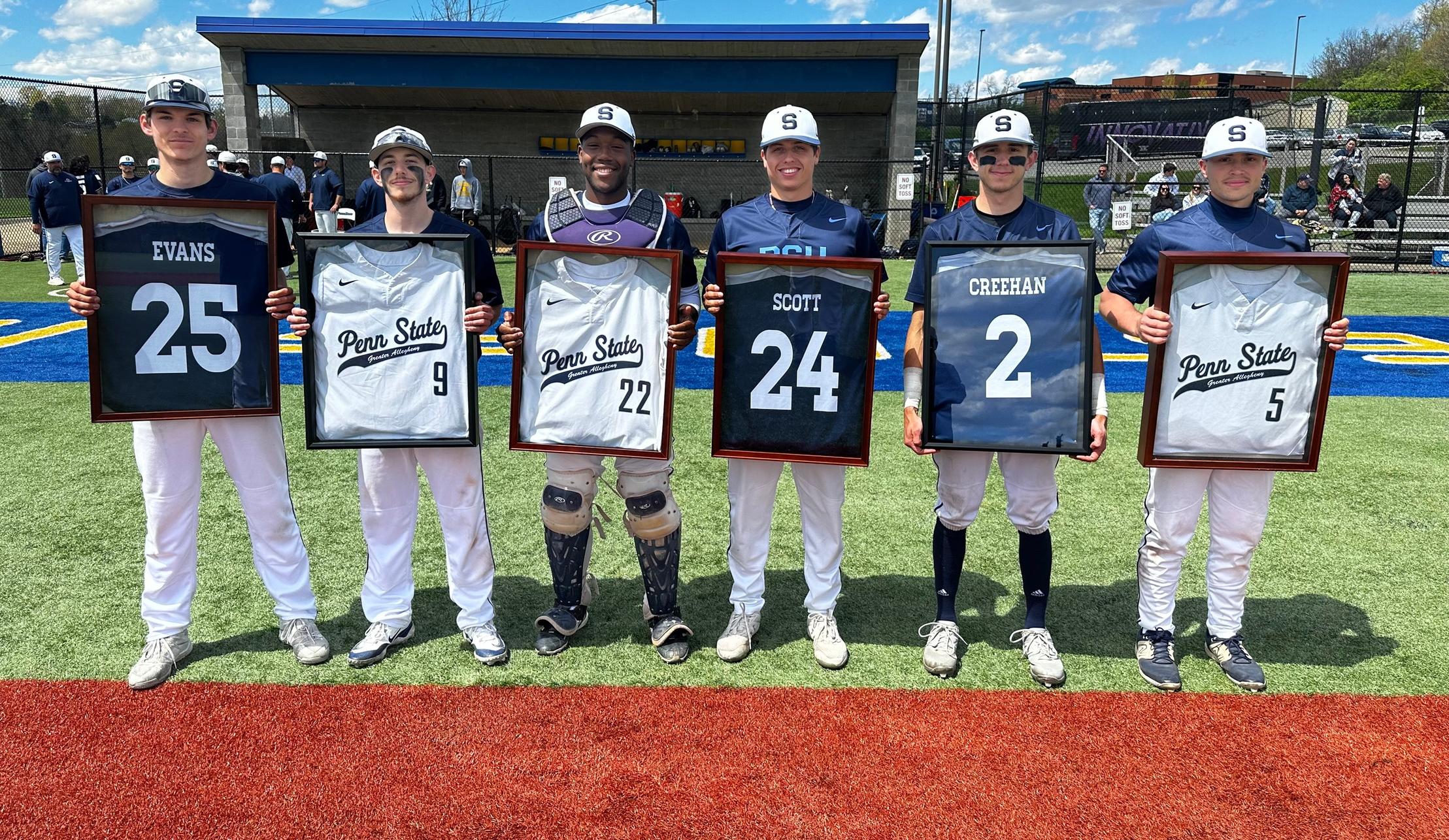 Baseball Honors Seniors with Strong Performance