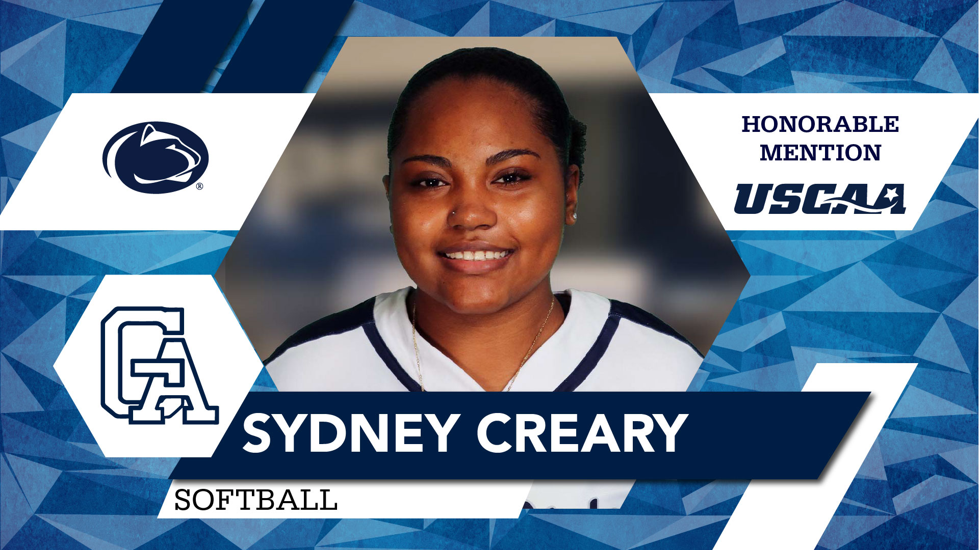 Creary Named All USCAA Honorable Mention