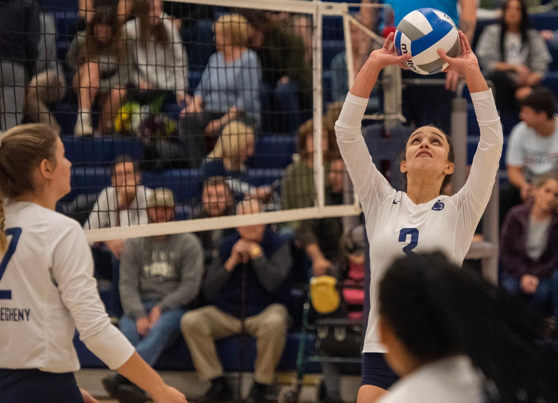 Women's Volleyball Makes History with First Ever Home Playoff Game